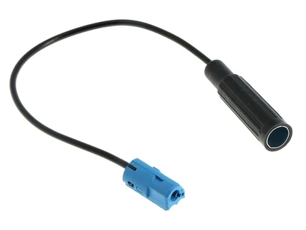 CHP Antennenadapter kompatibel mit Opel Nissan Renault diverse bis 2010 adaptiert von M/NO auf DIN (w)