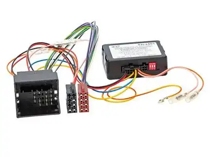 11111Lenkradfernbedienungsadapter kompatibel mit Ford Focus C-Max Bj. 2007 - 2010 adaptiert auf JVC