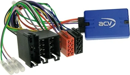 ACV Lenkradfernbedienungsadapter kompatibel mit Alfa Romeo 147 GT mit CAN-BUS adaptiert auf JVC