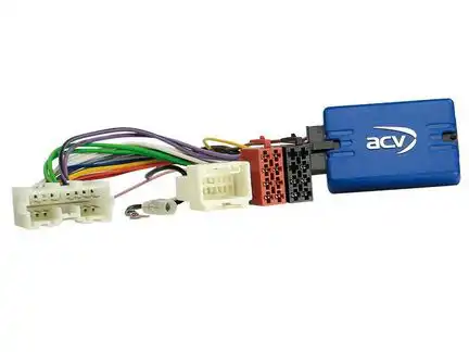 11111Lenkradfernbedienungsadapter 0772.09136 kompatibel mit Mitsubishi L200 Bj. 2010 - 2012 adaptiert auf Chinaradio