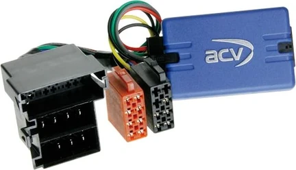 ACV Lenkradfernbedienungsadapter kompatibel mit Peugeot 206 306 Bj. 2000 - 2002 adaptiert auf Sony