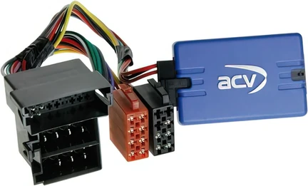 ACV Lenkradfernbedienungsadapter kompatibel mit Renault Laguna Modus Kangoo Trafic Clio Megane Scenic mit seperatem Display adaptiert auf Sony