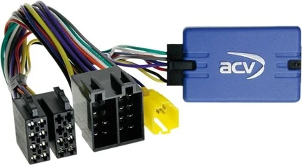 ACV Lenkradfernbedienungsadapter kompatibel mit Renault Clio Megane Kangoo Twingo ohne seperates Display ab Bj. 2000 adaptiert auf Kenwood