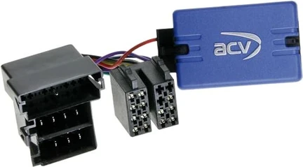 ACV Lenkradfernbedienungsadapter kompatibel mit Seat Altea Ibiza Leon Toledo ab Bj. 2002 adaptiert auf Sony