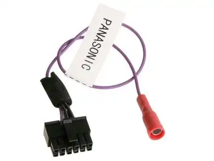 11111ACV Adapterkabel für ACV (blaue Box) und Connects2 Lenkradinterface adaptiert auf Panasonic