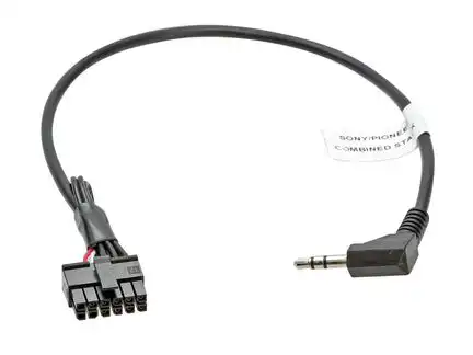 ACV Adapterkabel (blaue Box) und Connects2 Lenkradinterface adaptiert auf Sony