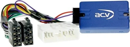 ACV Lenkradfernbedienungsadapter kompatibel mit SsangYong Rexton Actyon adaptiert auf JVC