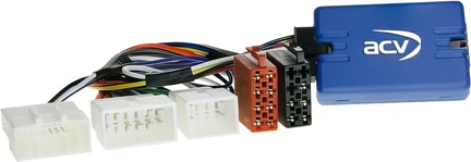 ACV Lenkradfernbedienungsadapter kompatibel mit Toyota Avensis Auris Corolla FJ Cruiser RAV4 Yaris (T25) (T27) (E150) (E120) adaptiert auf Pioneer