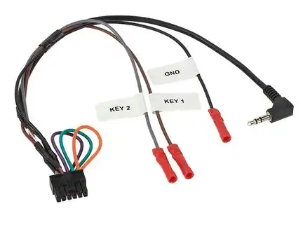 ACV Universal Adapterkabel / Lead für ACV (blaue Box) und Connects2 Lenkradinterface adaptiert auf Alpine China HU Clarion JVC Kenwood Panasonic Pioneer Sony Zenec