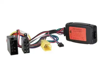 11111Lenkradfernbedienungsadapter kompatibel mit Renault Kangoo Twingo Trafic Clio Megane ohne externes Display