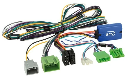 ACV Lenkradfernbedienungsadapter kompatibel mit Volvo XC90 Bj. 2004 - 2014 adaptiert auf Clarion