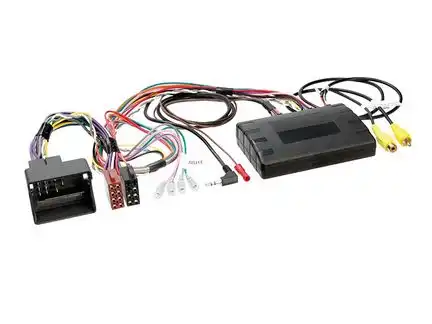 11111Infodapter kompatibel mit VW Eos Golf Passat Scirocco T5 Tiguan Touran mit Lenkradinterface
