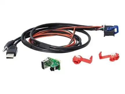 11111AUX / USB Relacement Adapter kompatibel mit Fiat verschiedene Modelle 