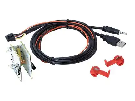 11111AUX / USB Relacement Adapter kompatibel mit Fiat 500L Ducato 500X 