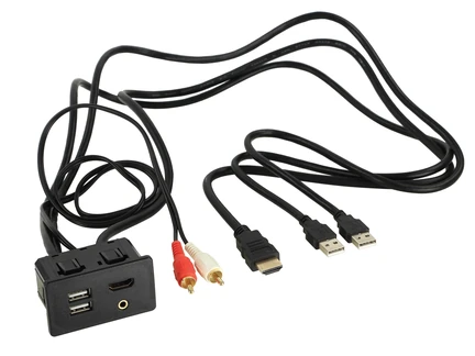 ACV USB AUX / USB Relacement Adapter kompatibel mit Ford F150 Mustang 