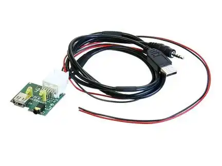 ACV AUX / USB Relacement Adapter kompatibel mit Kia Picanto Sportage bis Bj. 2010