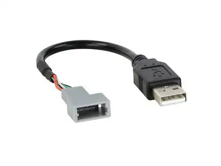11111ACV USB Relacement Adapter kompatibel mit Kia Hyundai Carnival Carens Ceed Pro-Ceed Sorento Sportage Tucson