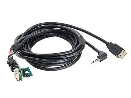 11111AUX / USB Relacement Adapter kompatibel mit Nissan Qashqai ab Bj. 2014 