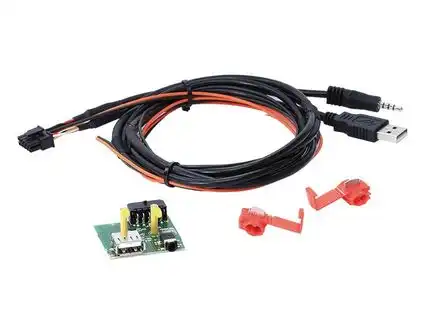 11111ACV AUX / USB Relacement Adapter kompatibel mit SsangYong Actyon ab Bj. 2012