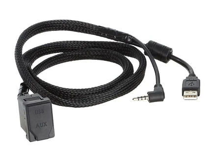 ACV AUX / USB Relacement Adapter kompatibel mit Toyota Subaru Auris Avensis Hilux iQ Landcruiser Prius RAV4 Verso Yaris Mirai BRZ