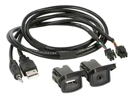 11111AUX / USB Relacement Adapter kompatibel mit VW Polo 