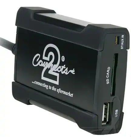 11111AUX / USB / SD Interface kompatibel mit Nissan mit 12-PIN Stecker 