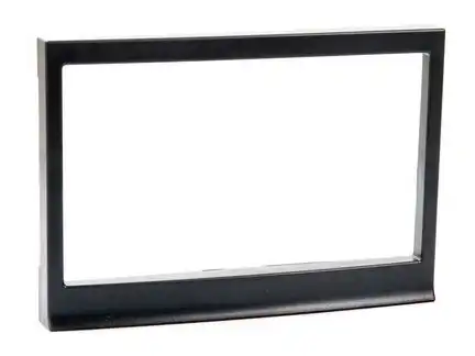 11111Radioblende kompatibel mit Porsche 911 Boxster 996 2-DIN schwarz Bj. 1997 - 2006