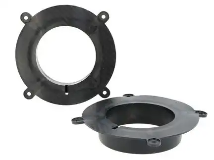 CHP Solid Lautsprecher Adapterringe kompatibel mit Mazda 3 6 CX-5 Türe Front adaptiert auf 165er Lautsprecher
