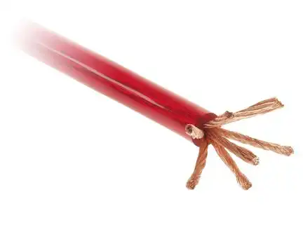 11111ACV 20mm² Powerkabel hochflexiebel rot 0.12er Kupfer Litze Meterware 