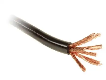10 Meter - 50mm² Powerkabel hochflexiebel schwarz 0.12er Kupfer Litze Meterware