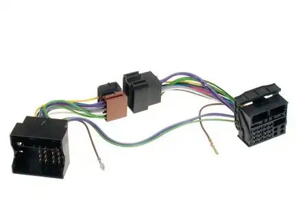 11111T-Kabel ISO kompatibel mit Alfa Citroen Peugeot Lancia Toyota Fiat zur Einspeisung von Freisprecheinrichtung ISO Verstärker usw.