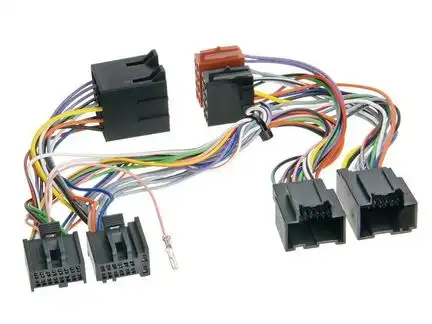 11111T-Kabel ISO kompatibel mit Chevrolet Daewoo Hummer Opel Pontiak Saab Suzuki zur Einspeisung von Freisprecheinrichtung ISO Verstärker usw.