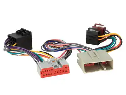 11111T-Kabel ISO kompatibel mit Ford Landrover zur Einspeisung von Freisprecheinrichtung ISO Verstärker usw.