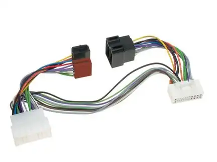 11111T-Kabel ISO ACV 57-1180 kompatibel mit Hyundai Kia Modelle ab 2004 zur Einspeisung von Freisprecheinrichtung ISO Verstärker usw
