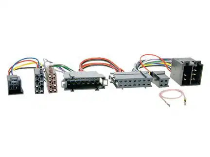 11111T-Kabel ISO kompatibel mit Mercedes nur Modelle mit MOST-BUS zur Einspeisung von Freisprecheinrichtung ISO Verstärker usw.