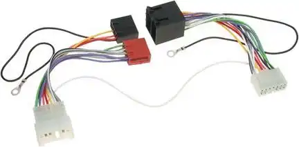 11111T-Kabel ISO kompatibel mit Suzuki Subaru Alto Vitara Baleno Jimny Liana Samurai Swift Vitara Wagon R Justy zur Einspeisung von Freisprecheinrichtung ISO Verstärker usw.