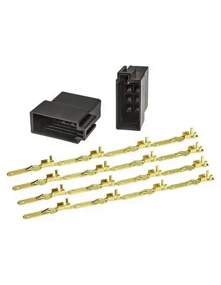 11111Stecker Montageset ISO (f) inklusive Kontakte für Autoradiokabel 
