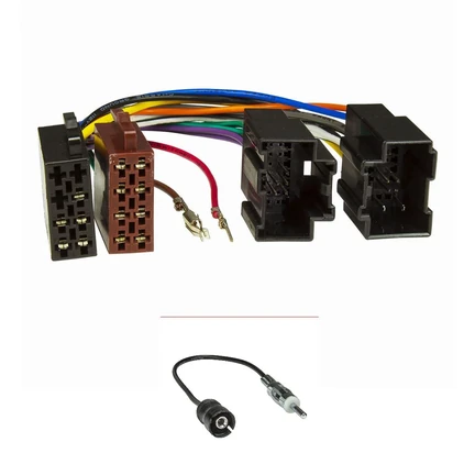 Radio Anschluss Montage Set kompatibel mit Chevrolet Opel Hummer Pontiac Suzuki Aveo Avalance Captiva Nubira Epica Kalos Torrent GT H2 XL-7 adaptiert auf ISO (m)