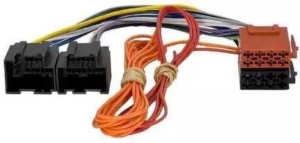 Autoradio Adapter Kabel kompatibel mit Saab 9.3 9.5 4 Kanal ab Bj. 2006 adaptiert auf ISO (m)