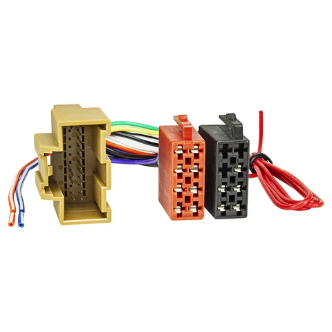 11111Radio Adapter Kabel kompatibel mit Opel Karl Adam Corsa E Astra K auf 16pol ISO Norm