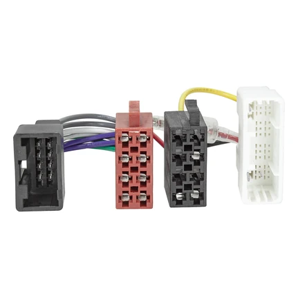 tomzz Audio Autoradio Adapter Kabel kompatibel mit Toyota RAV4 Corolla Camry Hilux Sienna adaptiert auf ISO