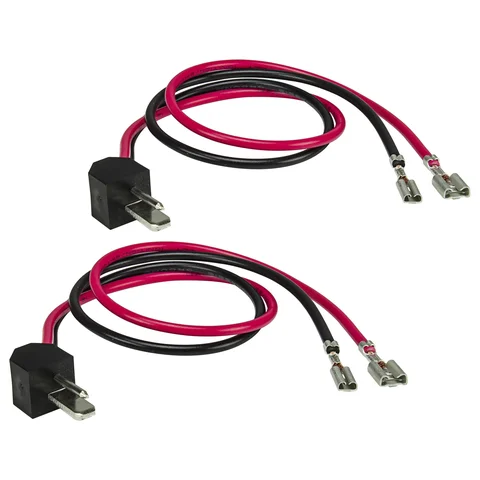 11111Lautsprecheradapter (2er Set) auf DIN kompatibel mit Mercedes bis 2006 
