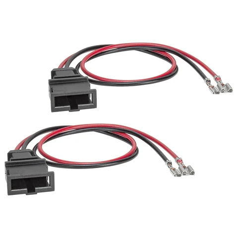 11111tomzz Audio Lautsprecheradapterkabel kompatibel mit VW Amarock Golf New Beetle Lupo Fox Polo Passat Passat CC Scirocco Tiguan Touareg für Hochtöner Tweeter