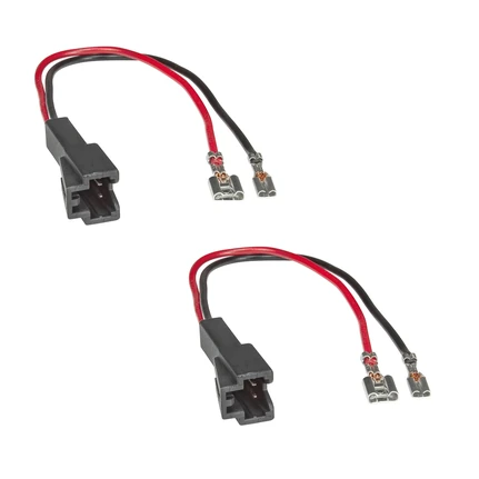 tomzz Audio Lautsprecheradapterkabel kompatibel mit Tesla 3 S X Y (2er Set) auf DIN Lautsprecher Türe