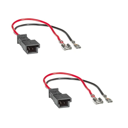 tomzz Audio Lautsprecheradapterkabel kompatibel mit Tesla 3 Y (2er Set) auf DIN Tür Hochtöner