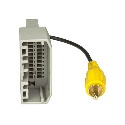 Adapter Original Rückfahrkamera kompatibel mit Chrysler Dodge Jeep an Nachrüstradio ab 2002 ab 2003