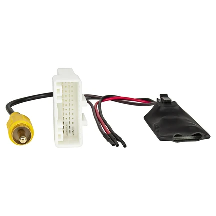 Adapter Original Rückfahrkamera 24Pin an Nachrüstradio kompatibel mit Toyota Avensis Corolla Hilux RAV4 Verso Yaris