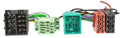 tomzz Audio T-Kabel ISO kompatibel mit Fiat Ducato 8 500 electric zur Einspeisung von Freisprecheinrichtung ISO Verstärker usw.