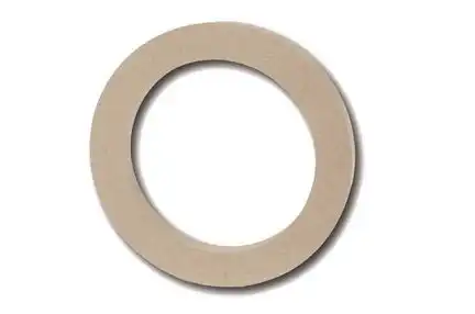 11111MDF-Ring 0772.08790 ohne Falz adaptiert auf 20cm Lautsprecher 