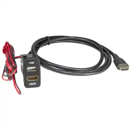 tomzz Audio HDMI / USB Relacement Adapter kompatibel mit Toyota ältere Modelle